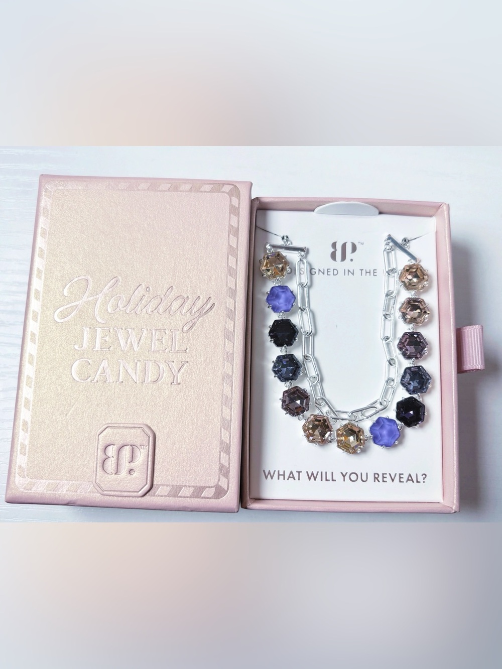 New Bomb Party Holiday Jewel Candy Bracelet BR97977